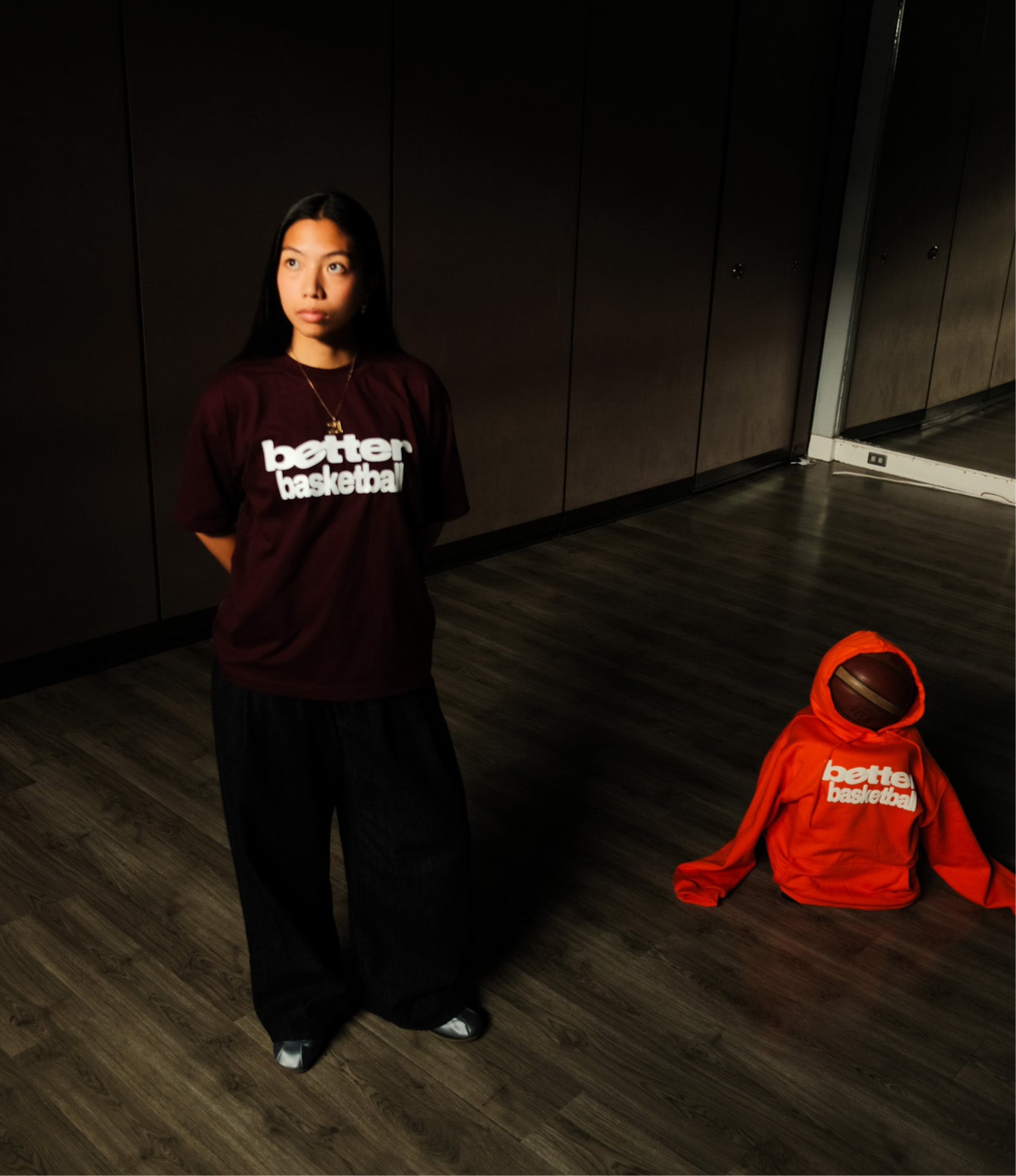 Better Basketball Heritage Tee - Maroon