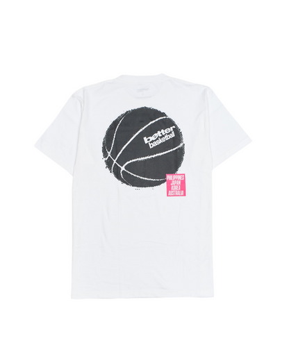 BETTER BASKETBALL - LOGO TEE [WHITE]