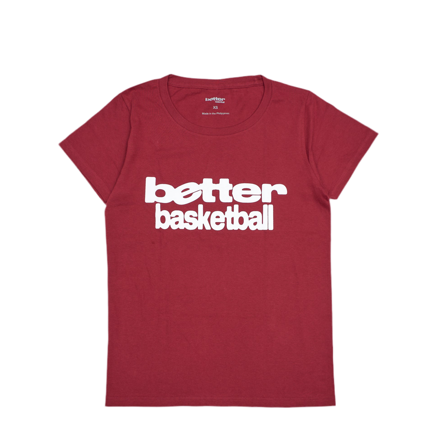 BETTER BASKETBALL - HERITAGE TEE [MAROON]