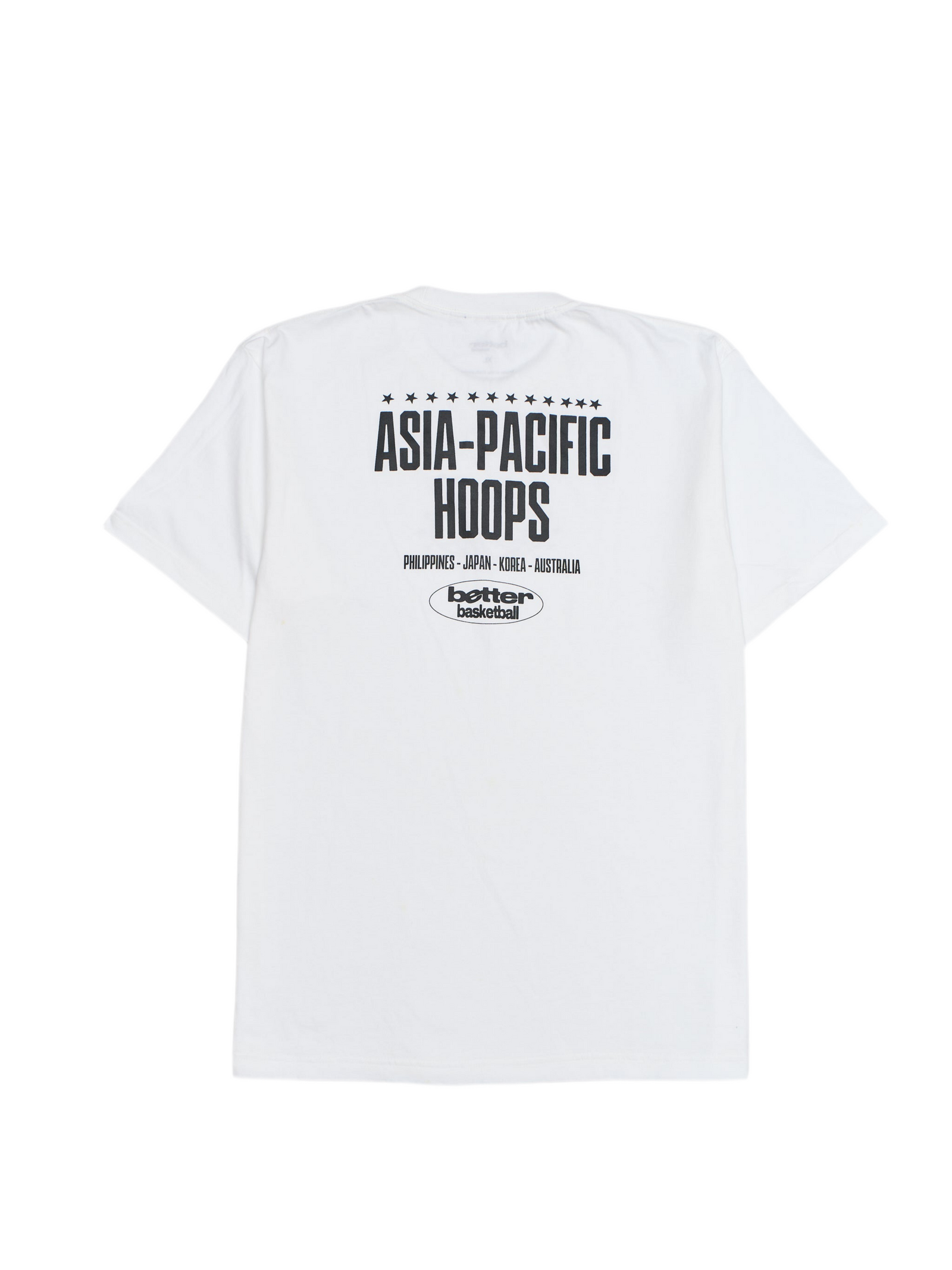 Better Basketball Asia Pacific Tee - White