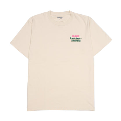 Archive 87 Better Basketball Logo Tee - Beige