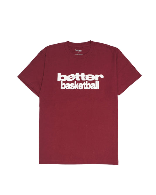 Better Basketball Heritage Tee - Maroon