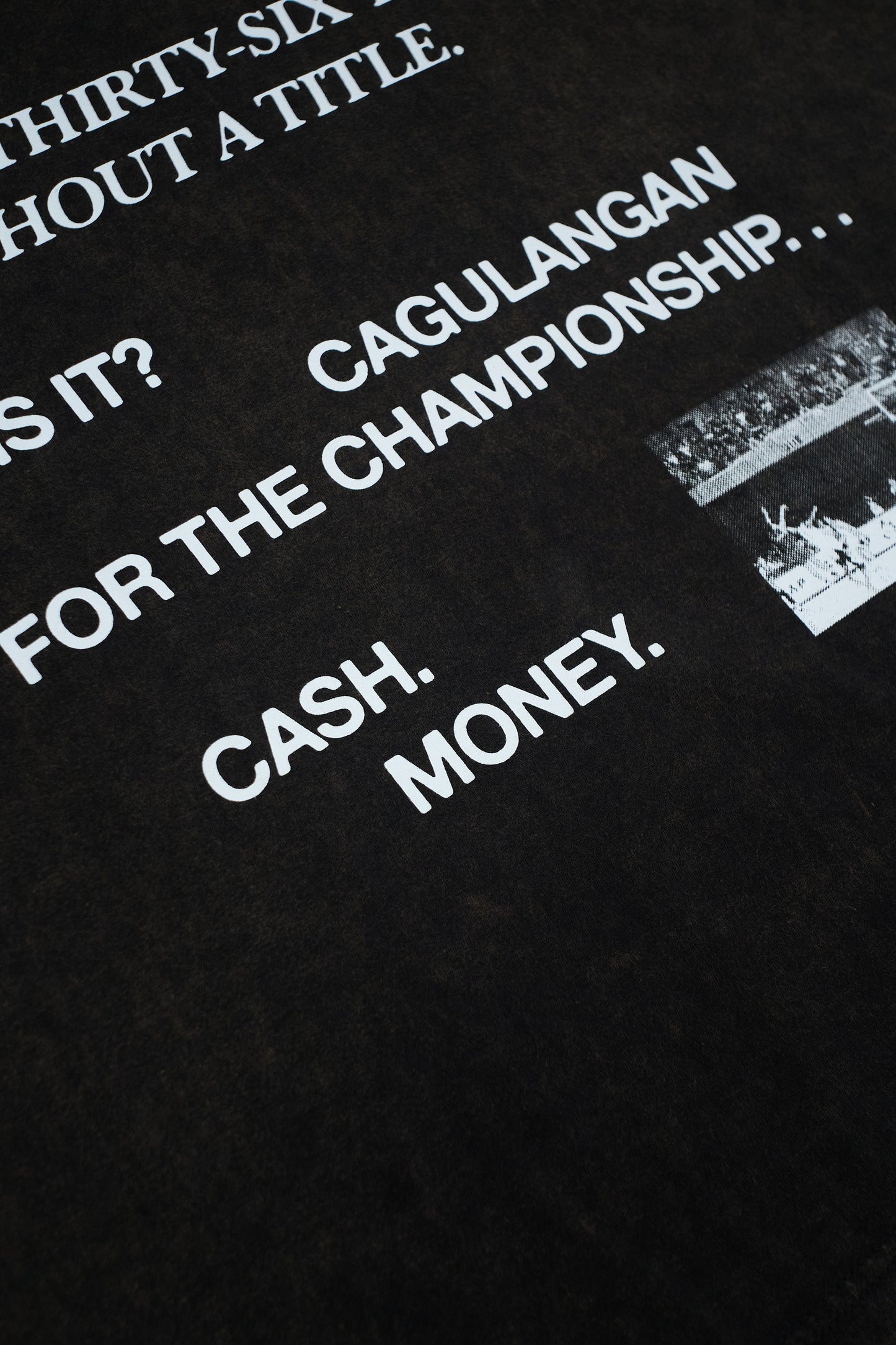 ARCHIVE MOMENT - UP S84 CHAMPS 10 SECONDS TEE