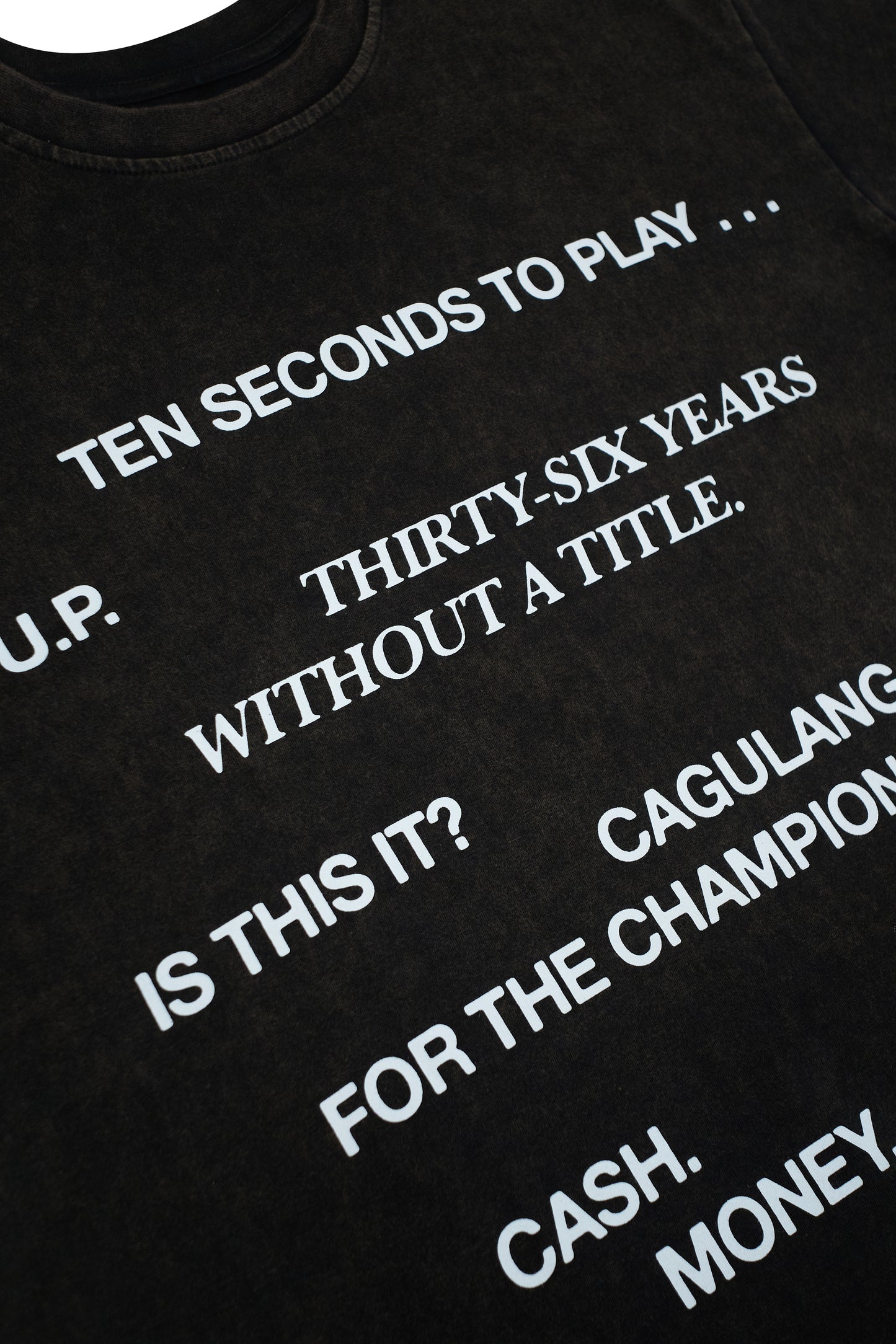 ARCHIVE MOMENT - UP S84 CHAMPS 10 SECONDS TEE