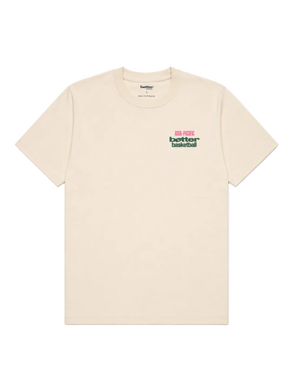 Better Basketball Logo Tee - Beige