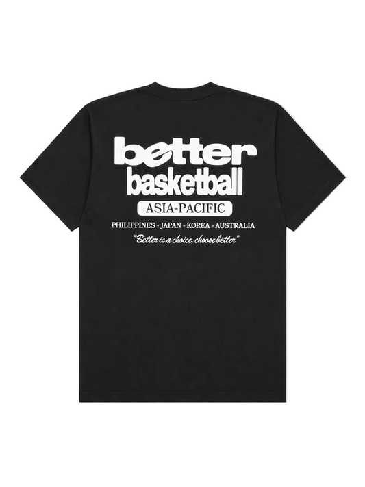 Better Basketball Asia Pacific Tee - Black