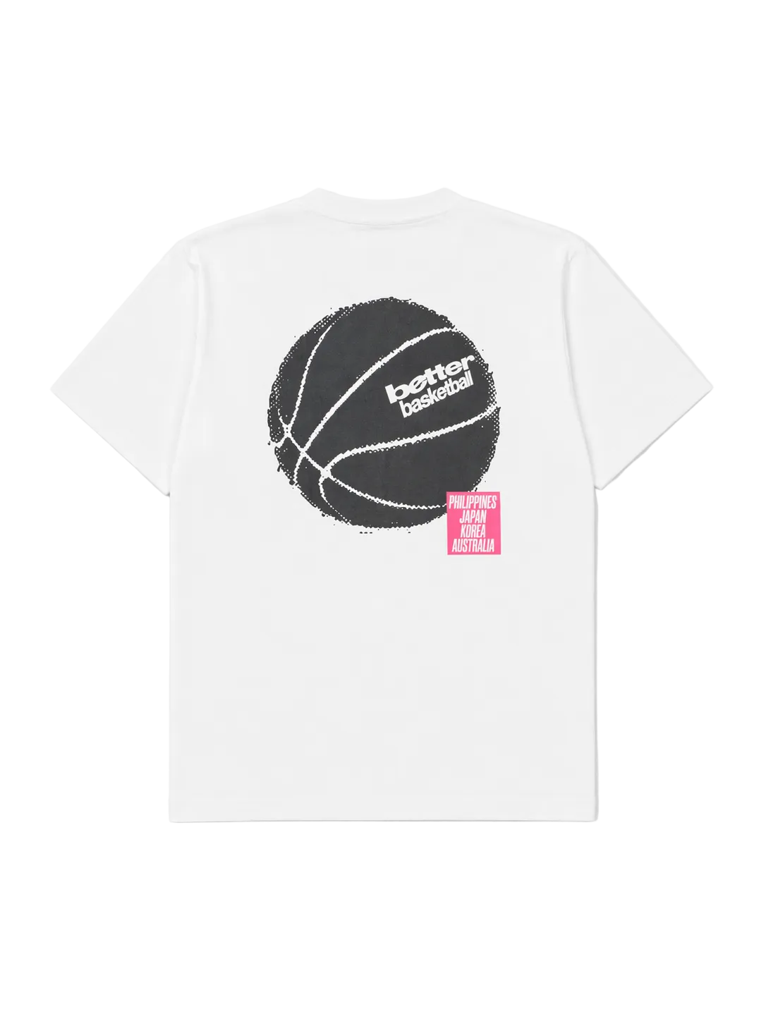 Better Basketball Logo Tee - White