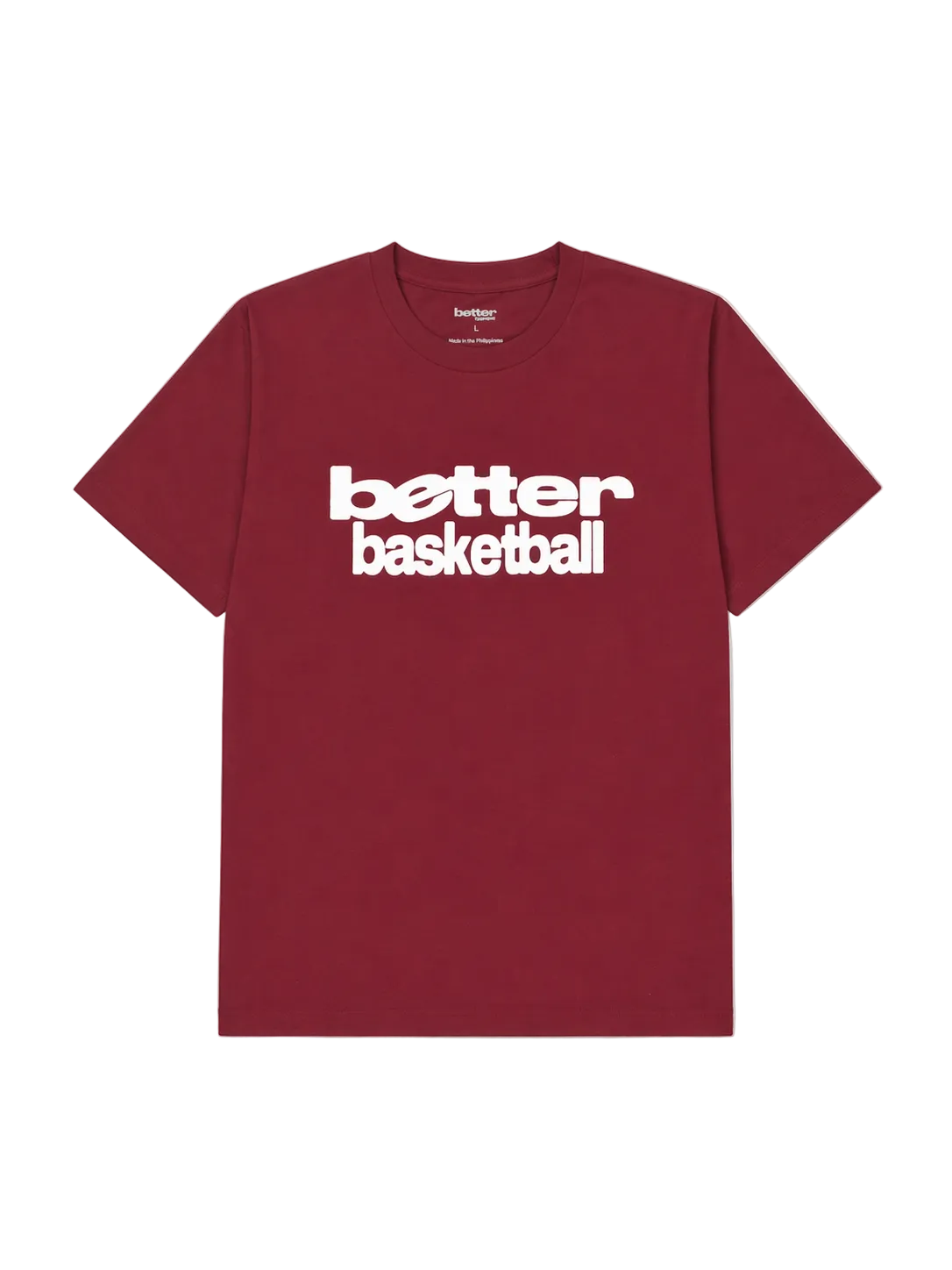Better Basketball Heritage Tee - Maroon