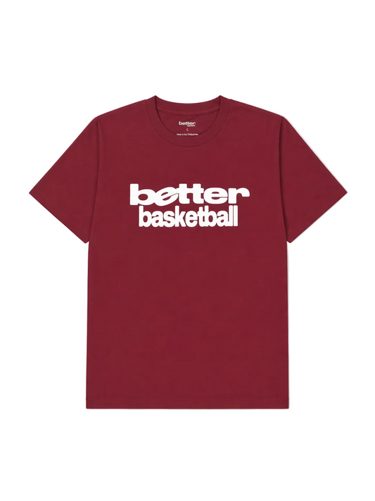 Better Basketball Heritage Tee - Maroon