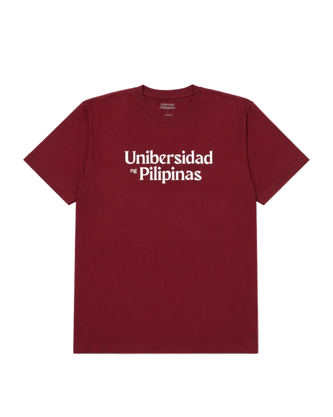 UP Native Script Tee - Maroon