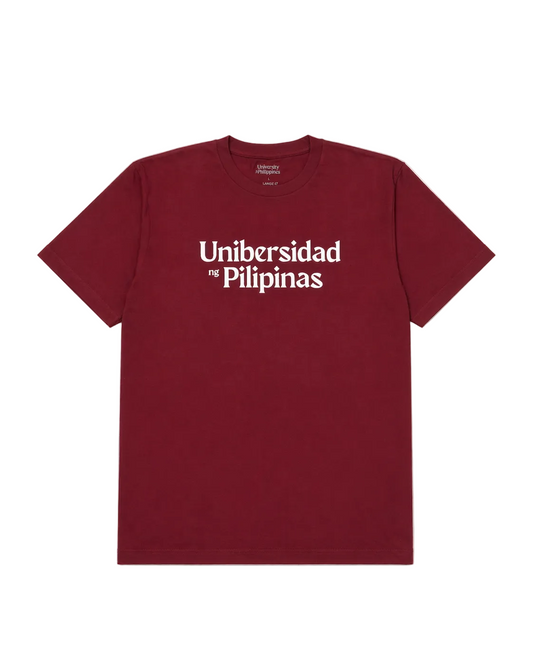 UP Native Script Tee - Maroon
