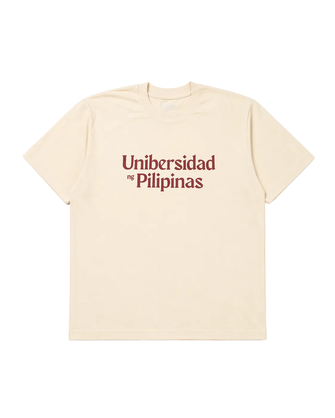 UP Native Script Tee - Cream