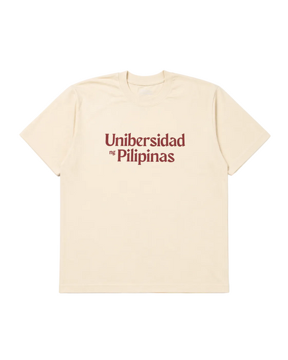 UP Native Script Tee - Cream