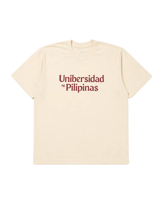UP Native Script Tee - Cream