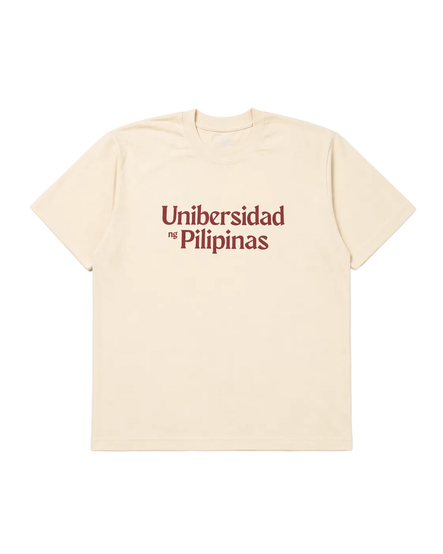 UP Native Script Tee - Cream