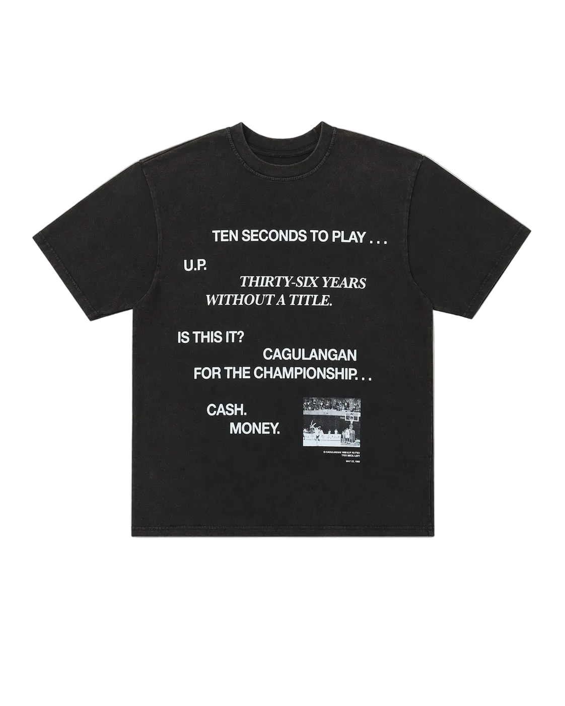 ARCHIVE MOMENT - UP S84 CHAMPS 10 SECONDS TEE