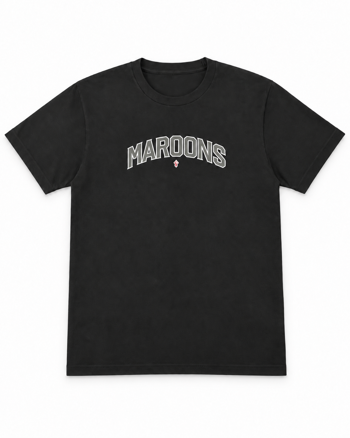 Maroons Arch Tee - Black