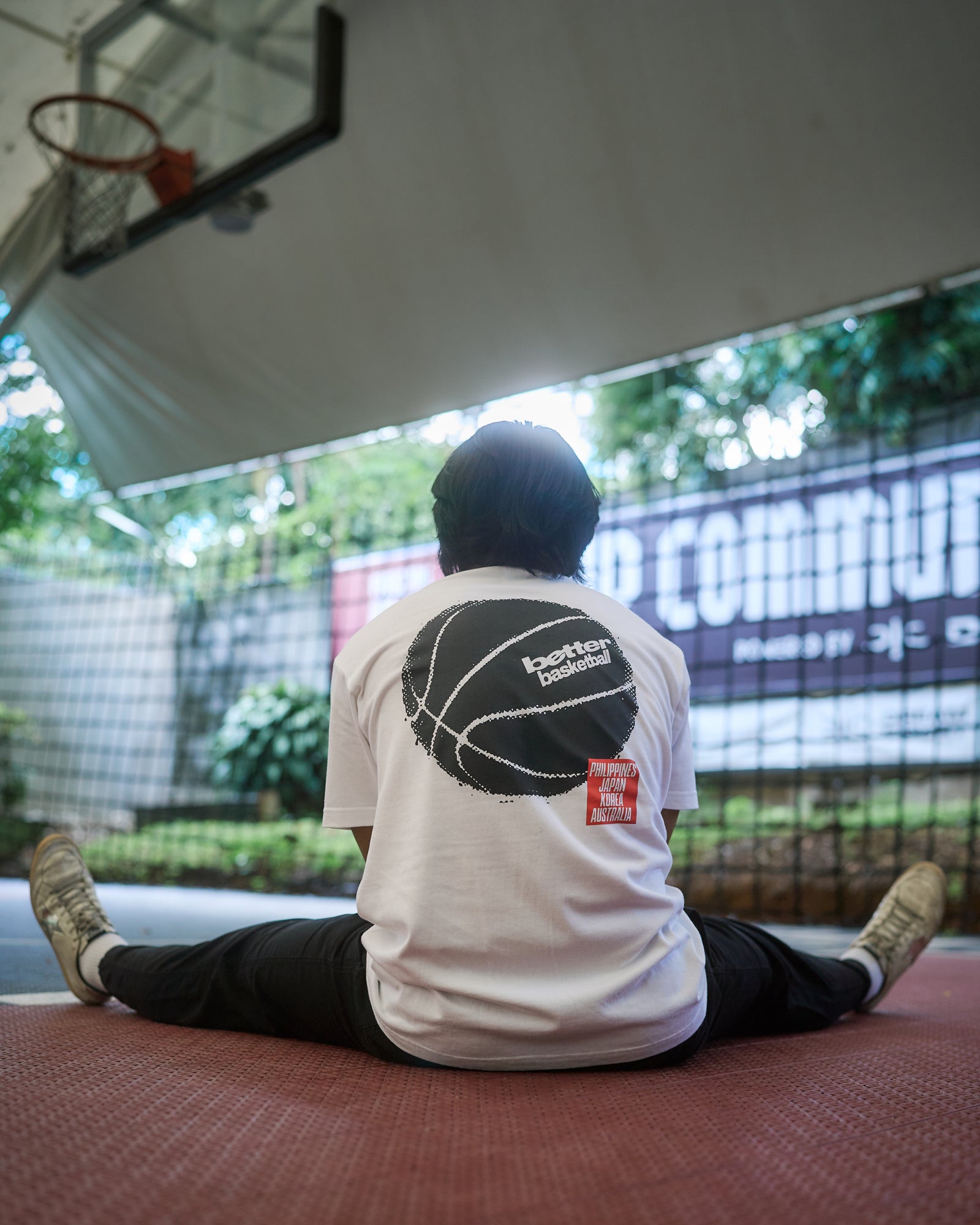 Better Basketball Logo Tee - White