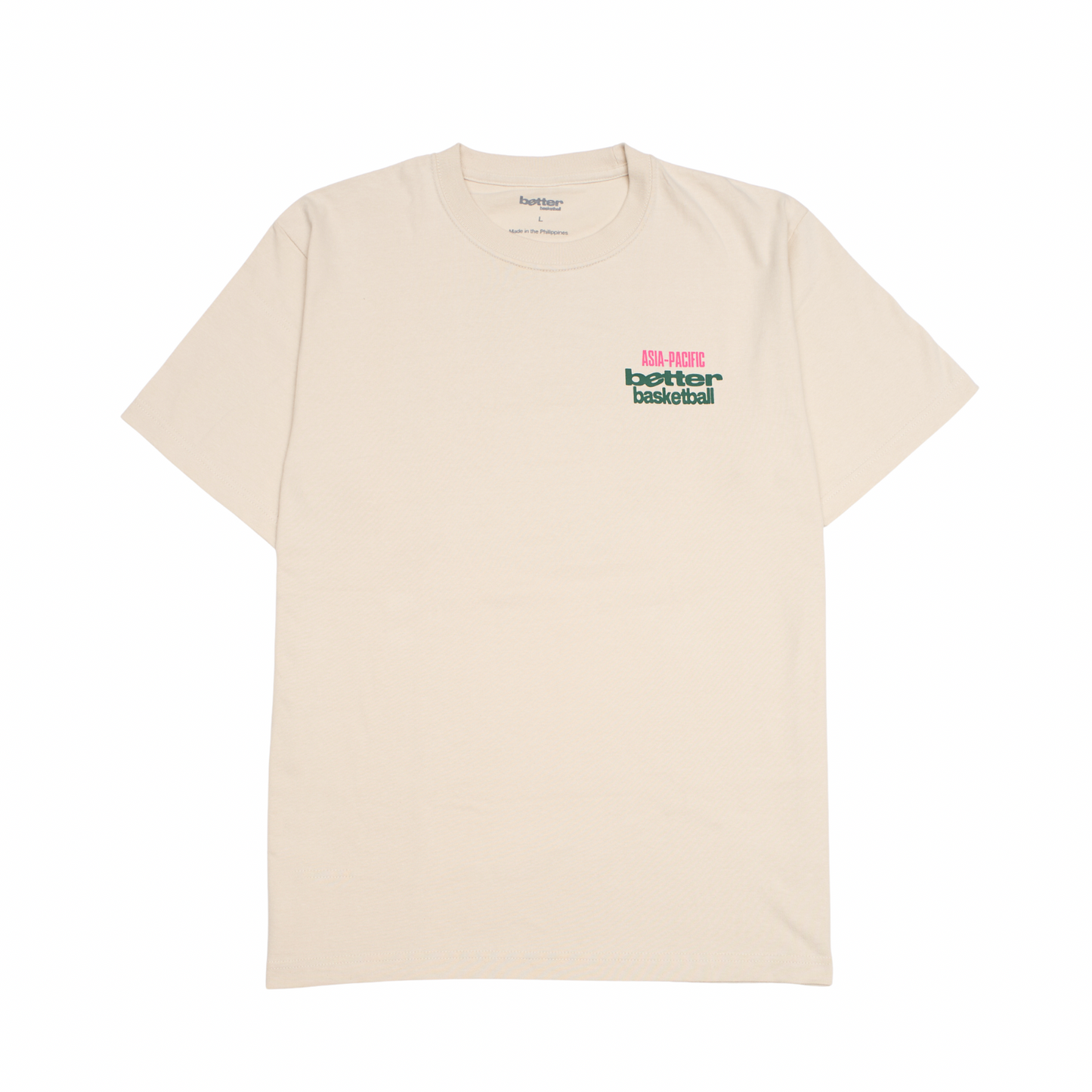 BETTER BASKETBALL - LOGO TEE [BEIGE]