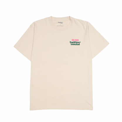 BETTER BASKETBALL - LOGO TEE [BEIGE]