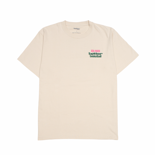 BETTER BASKETBALL - LOGO TEE [BEIGE]